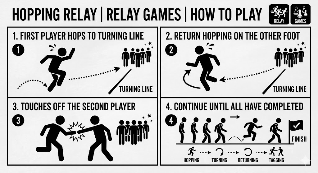 Hopping Relay (Nondi Relay)